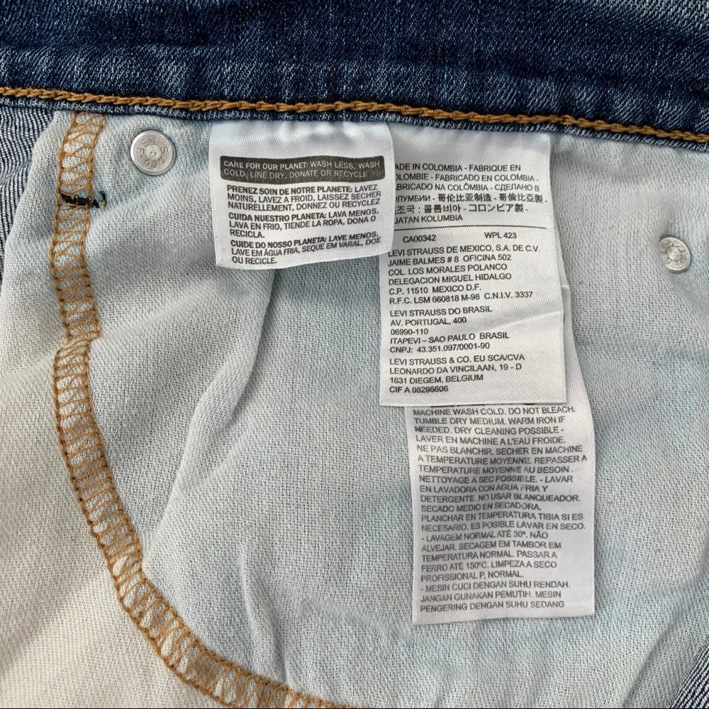 Levi’s Men’s Jeans 5 Pocket Size 34/34